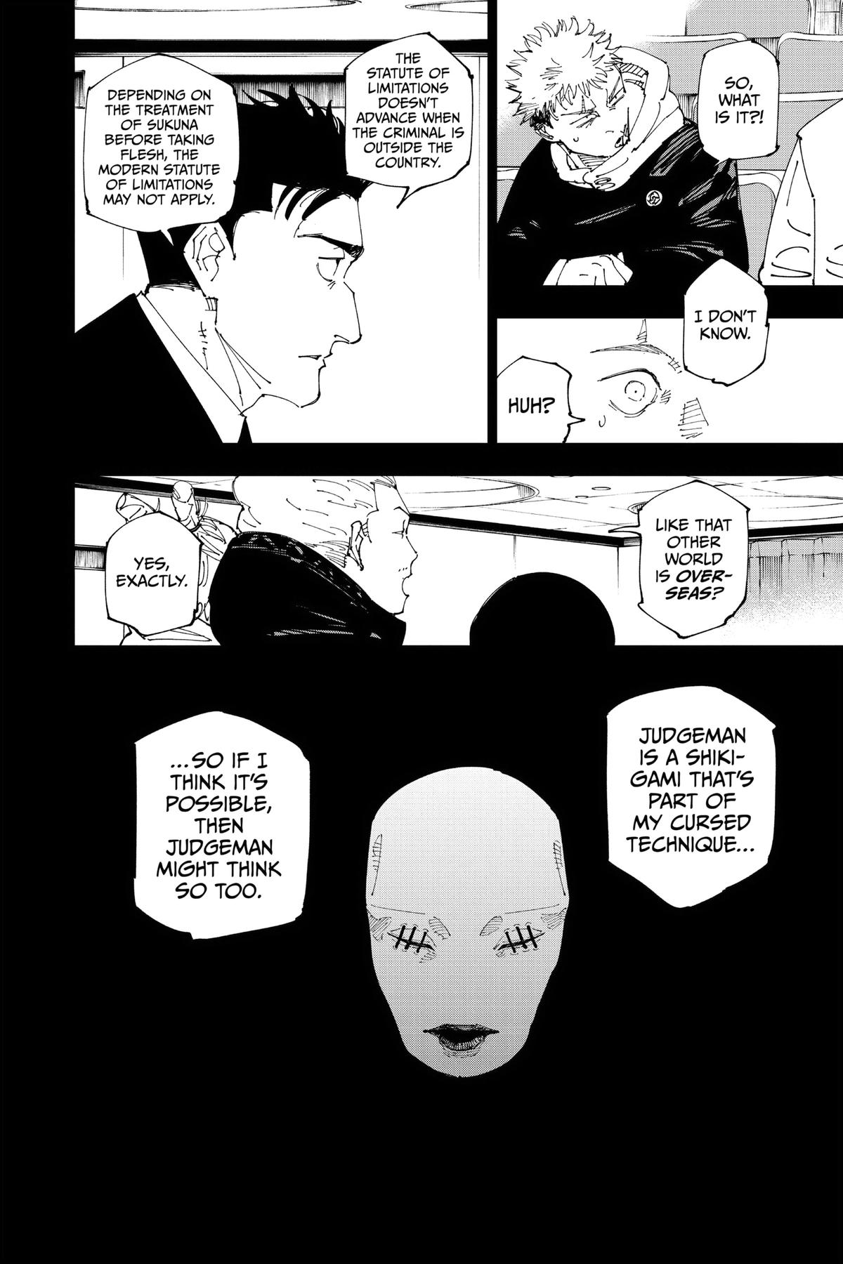 Jujutsu Kaisen Chapter 244 — page 10