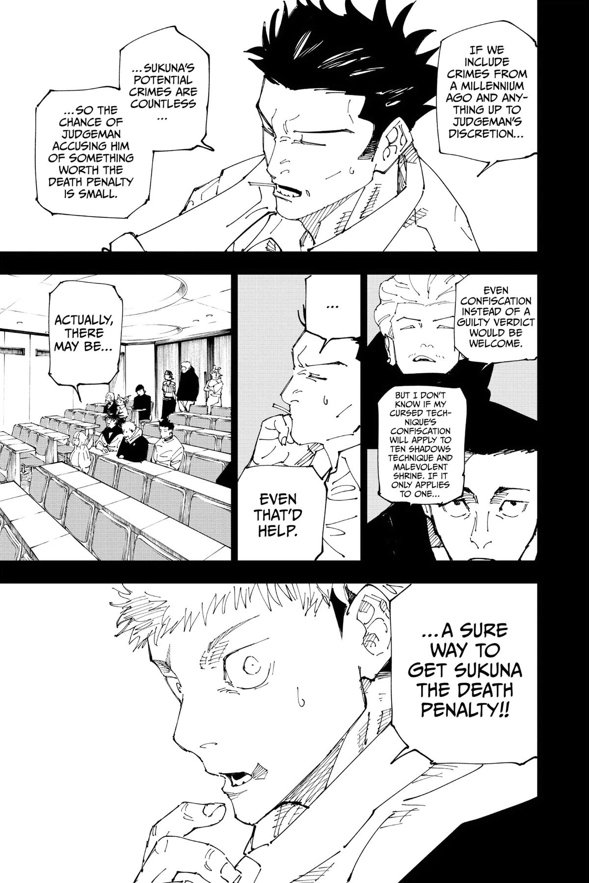 Jujutsu Kaisen Chapter 244 — page 11