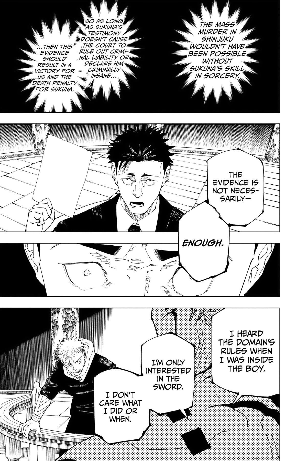 Jujutsu Kaisen Chapter 245 — page 13