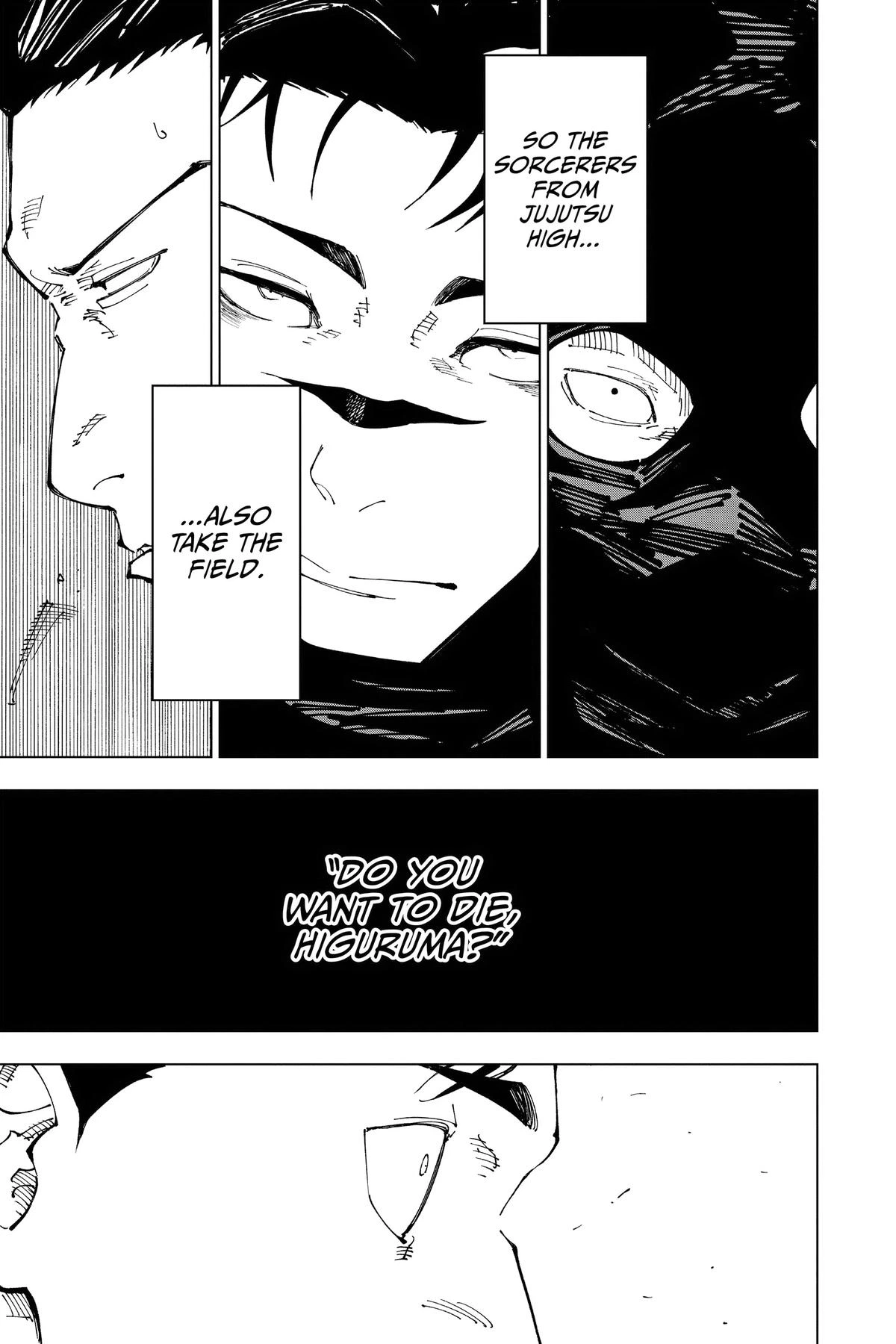 Jujutsu Kaisen Chapter 245 — page 17