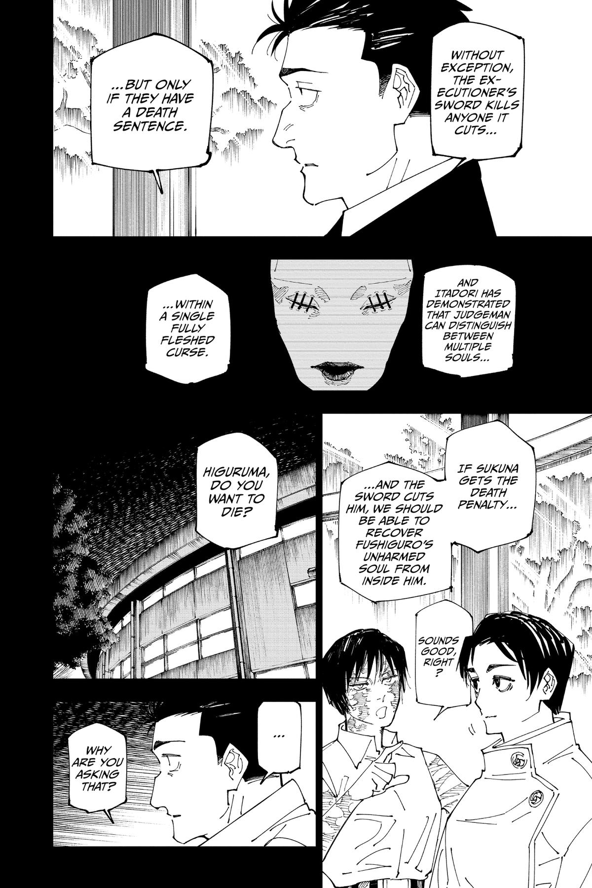 Jujutsu Kaisen Chapter 246 — page 24