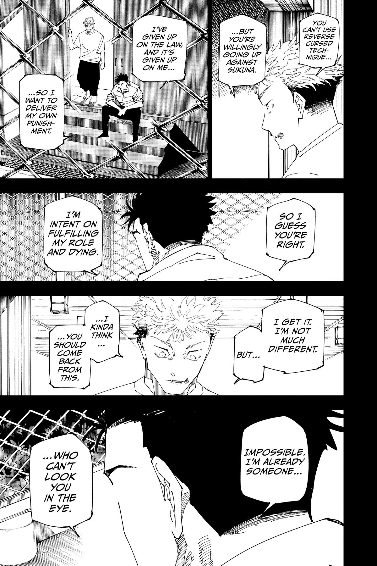 Jujutsu Kaisen Chapter 246 — page 25