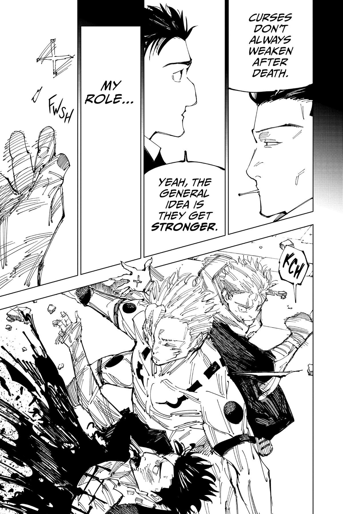 Jujutsu Kaisen Chapter 247 — page 17