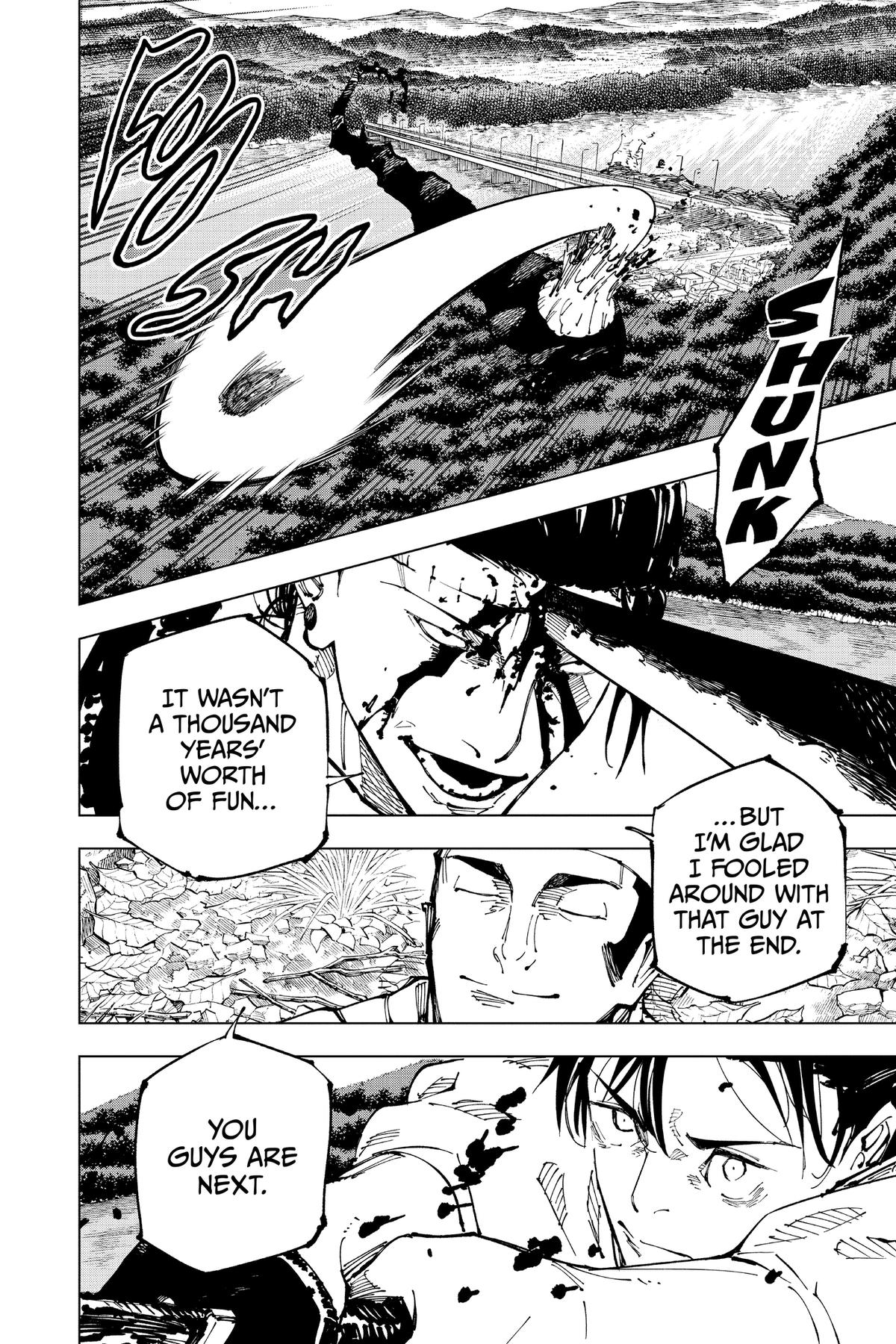 Jujutsu Kaisen Chapter 249 — page 6