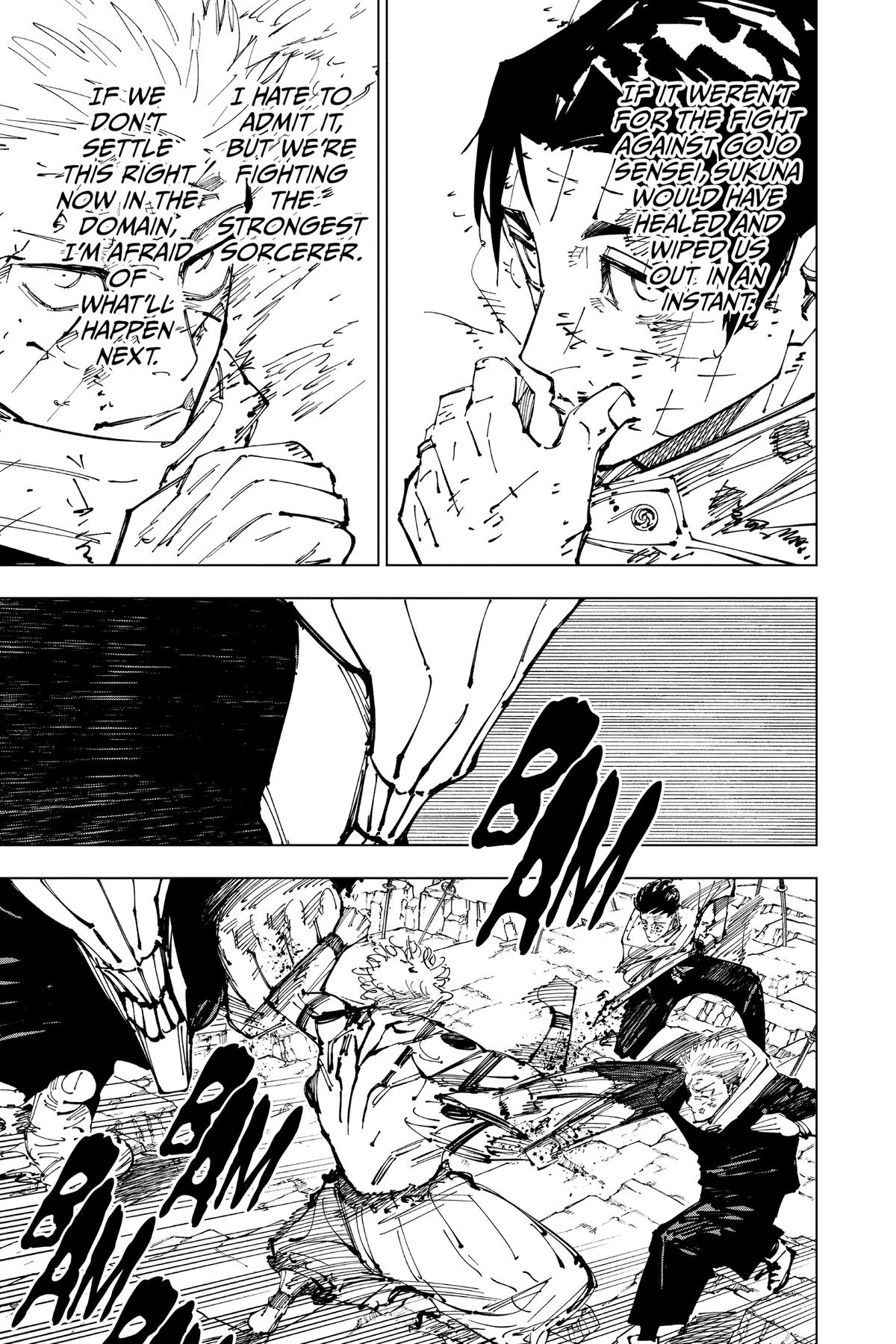 Jujutsu Kaisen Chapter 250 — page 15