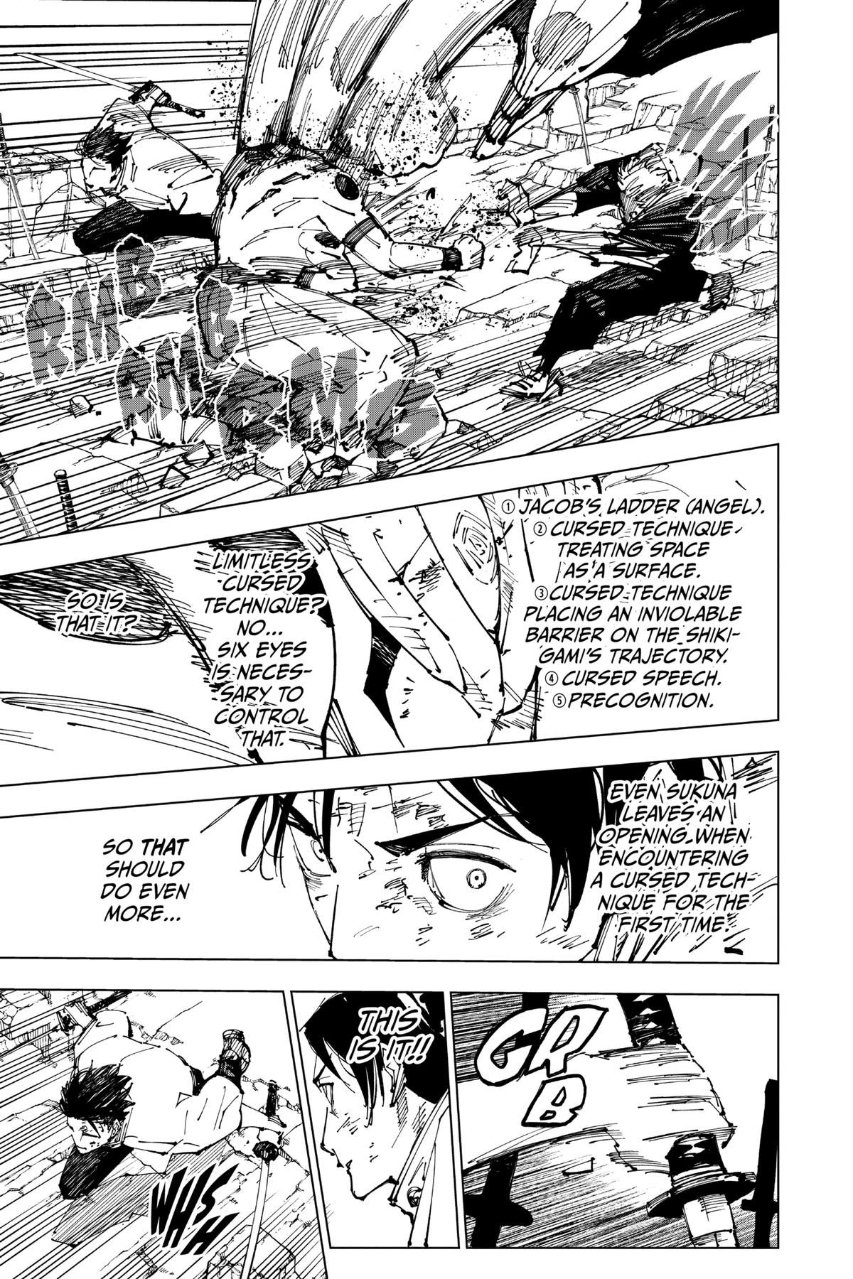 Jujutsu Kaisen Chapter 250 — page 17