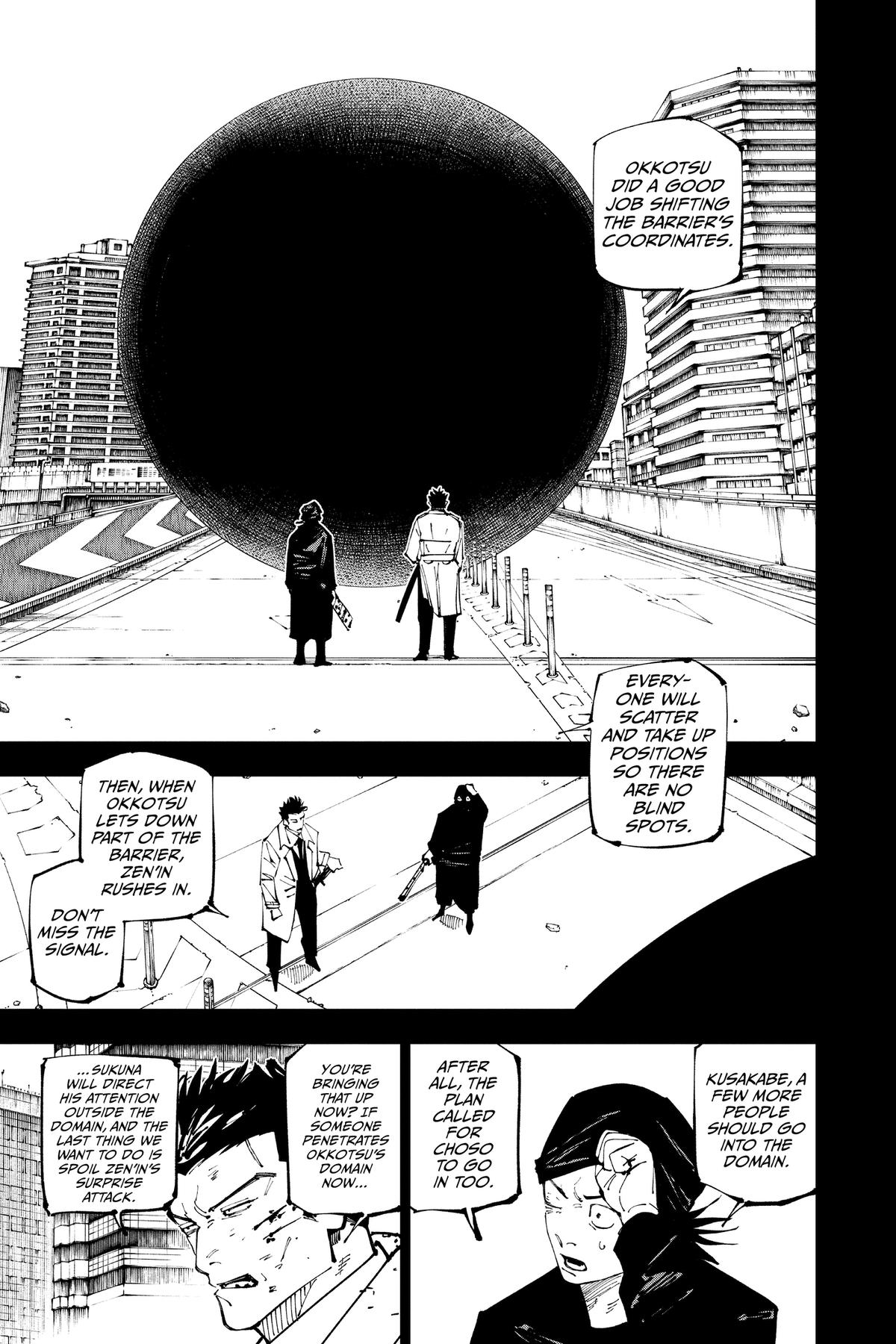 Jujutsu Kaisen Chapter 252 — page 3