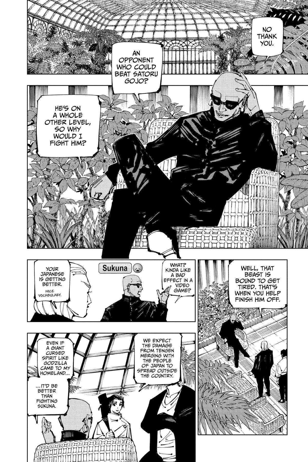 Jujutsu Kaisen Chapter 255 — page 8