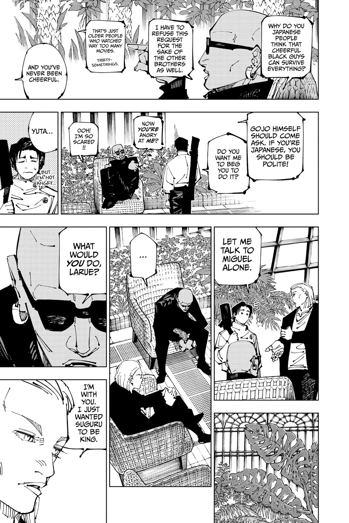 Jujutsu Kaisen Chapter 255 — page 9