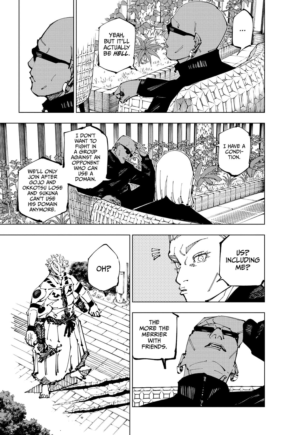 Jujutsu Kaisen Chapter 255 — page 11