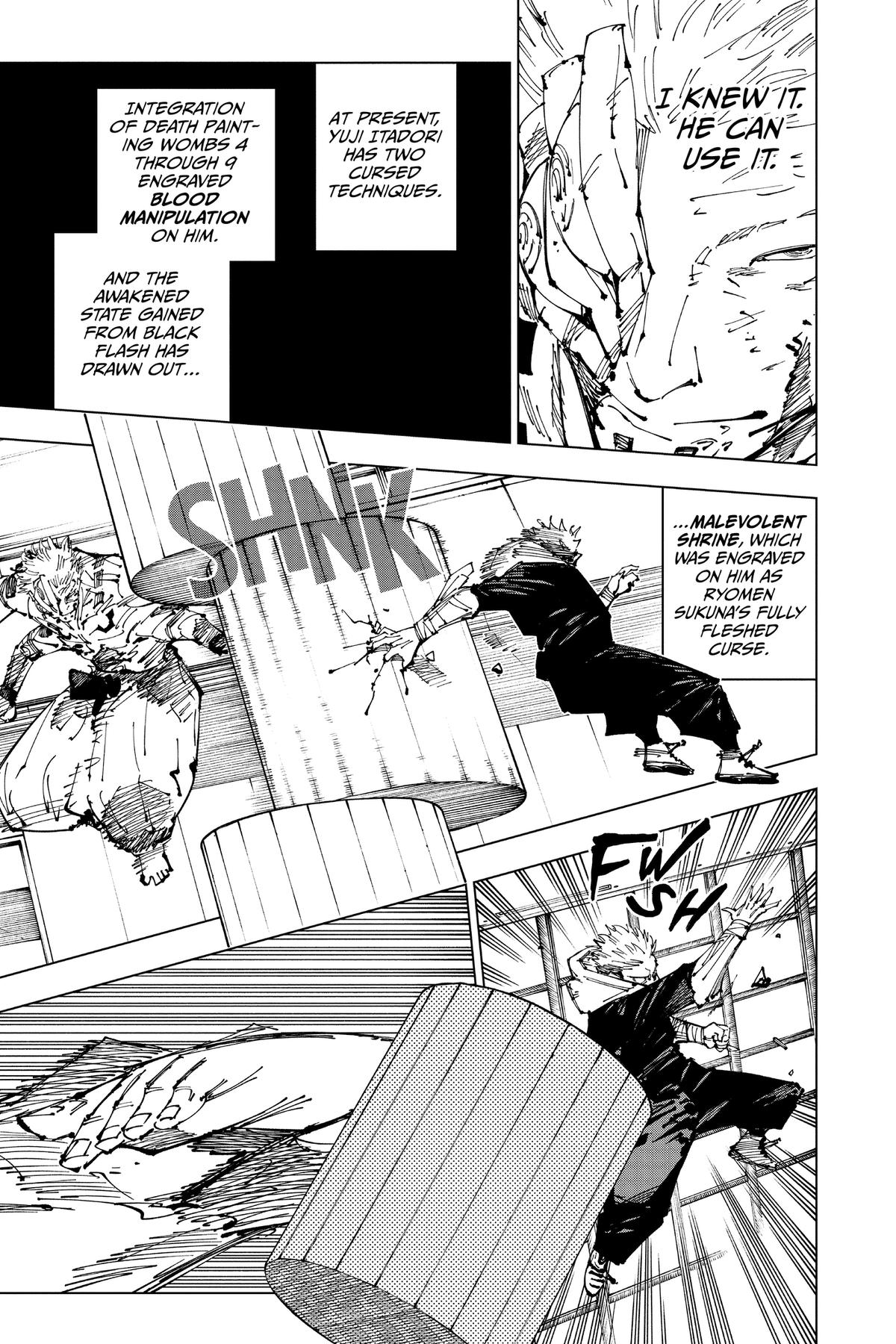 Jujutsu Kaisen Chapter 257 — page 7