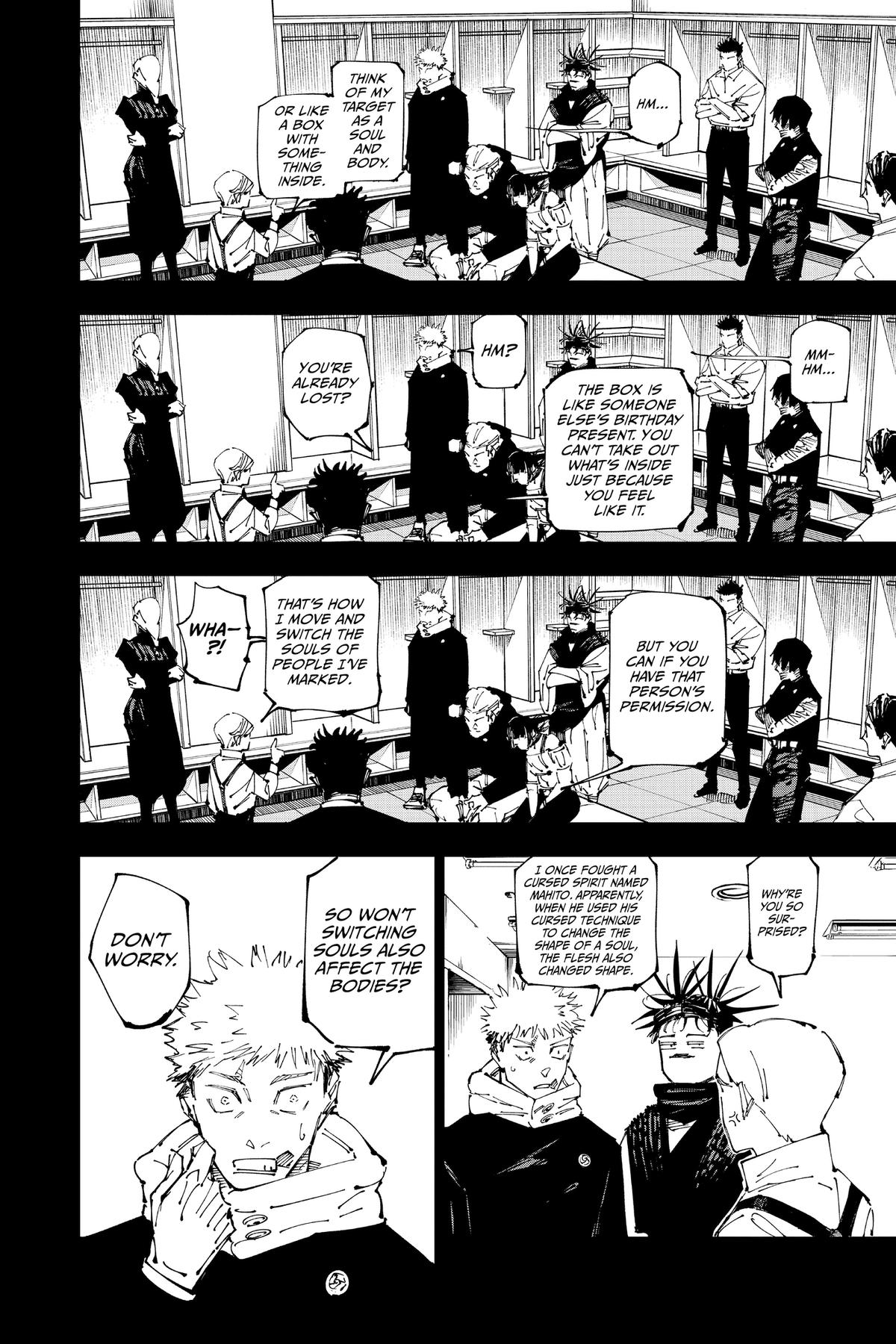 Jujutsu Kaisen Chapter 258 — page 6