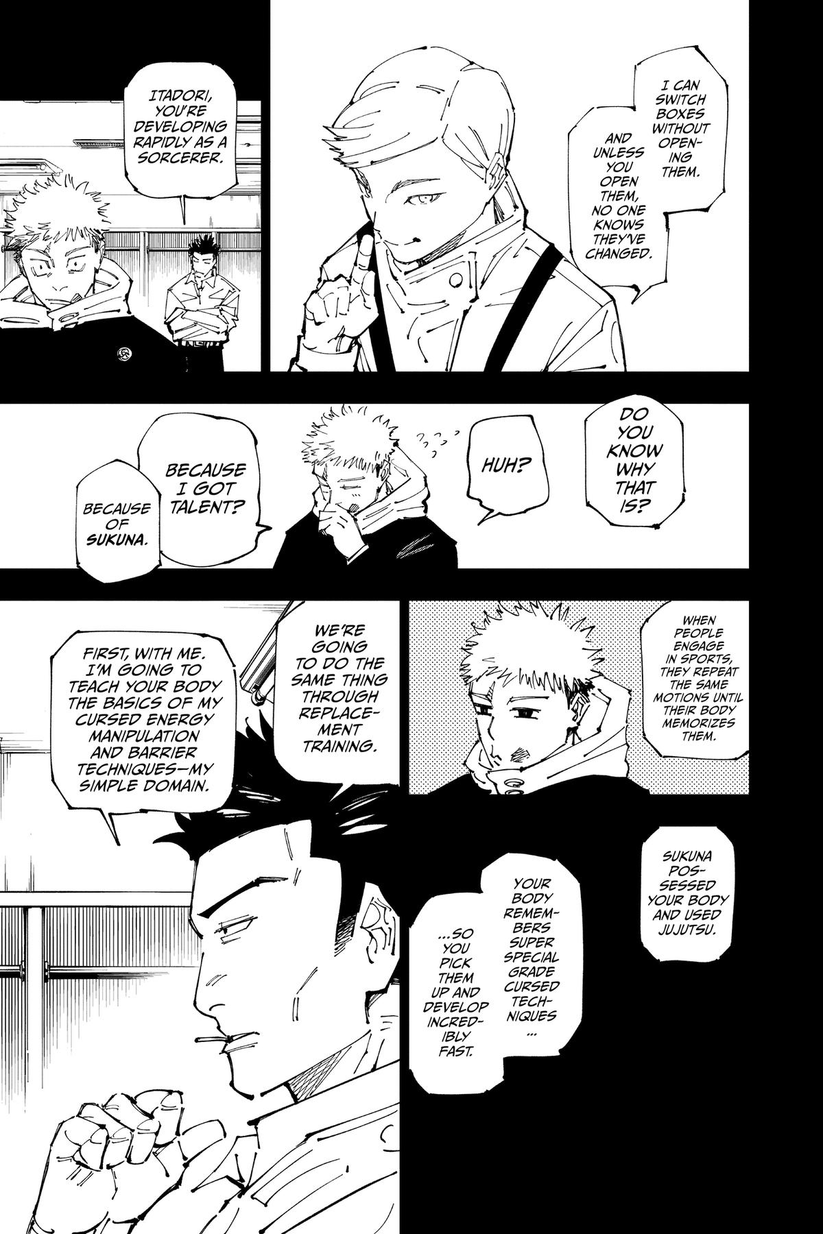 Jujutsu Kaisen Chapter 258 — page 7