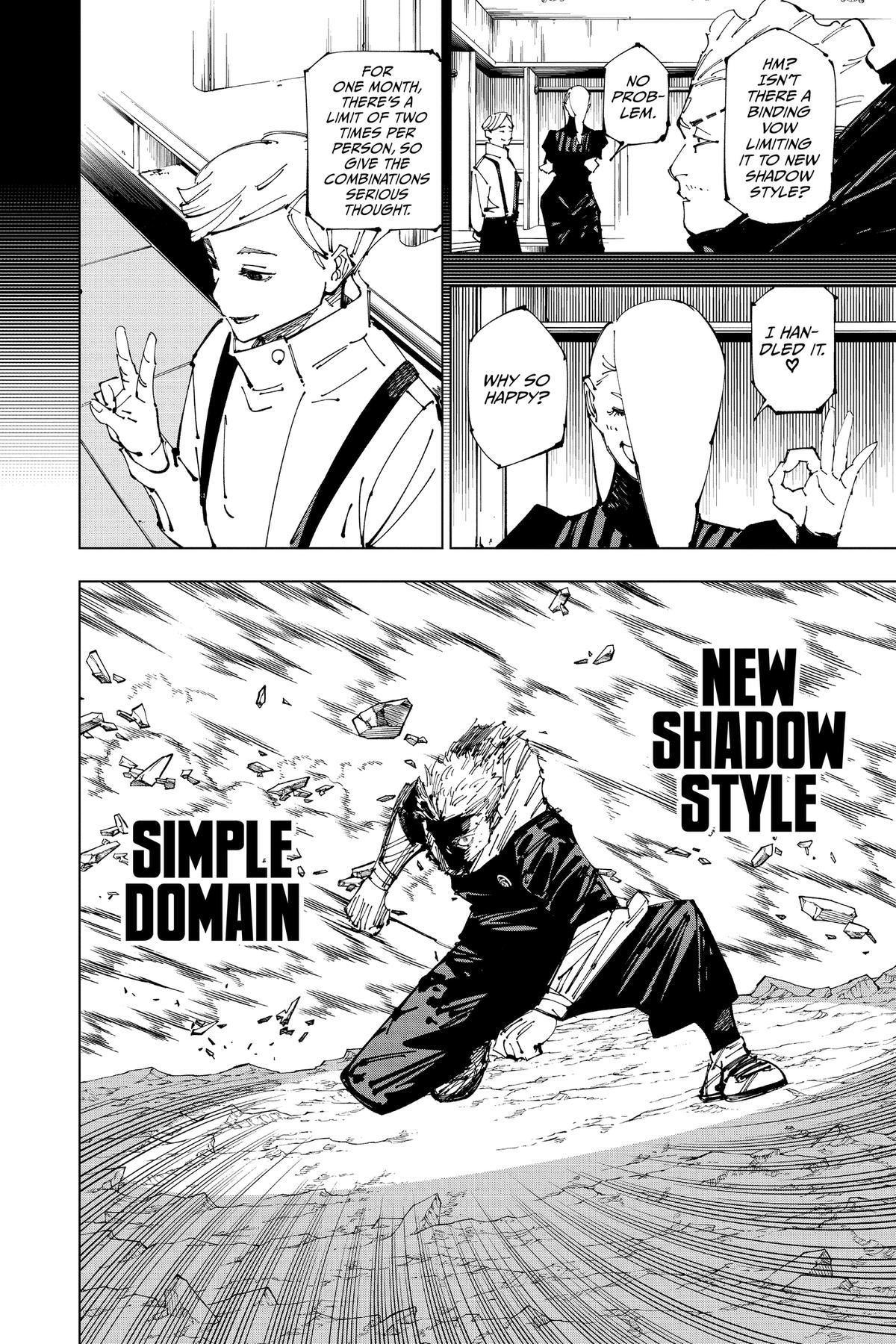 Jujutsu Kaisen Chapter 258 — page 8