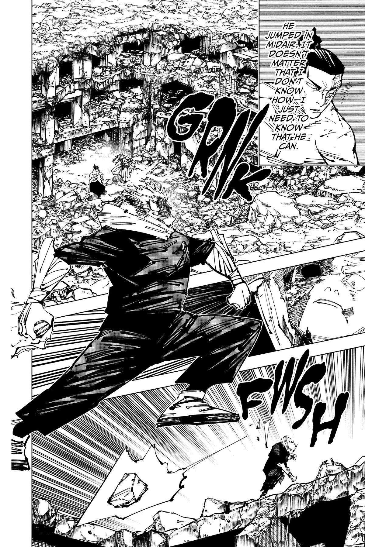 Jujutsu Kaisen Chapter 260 — page 7