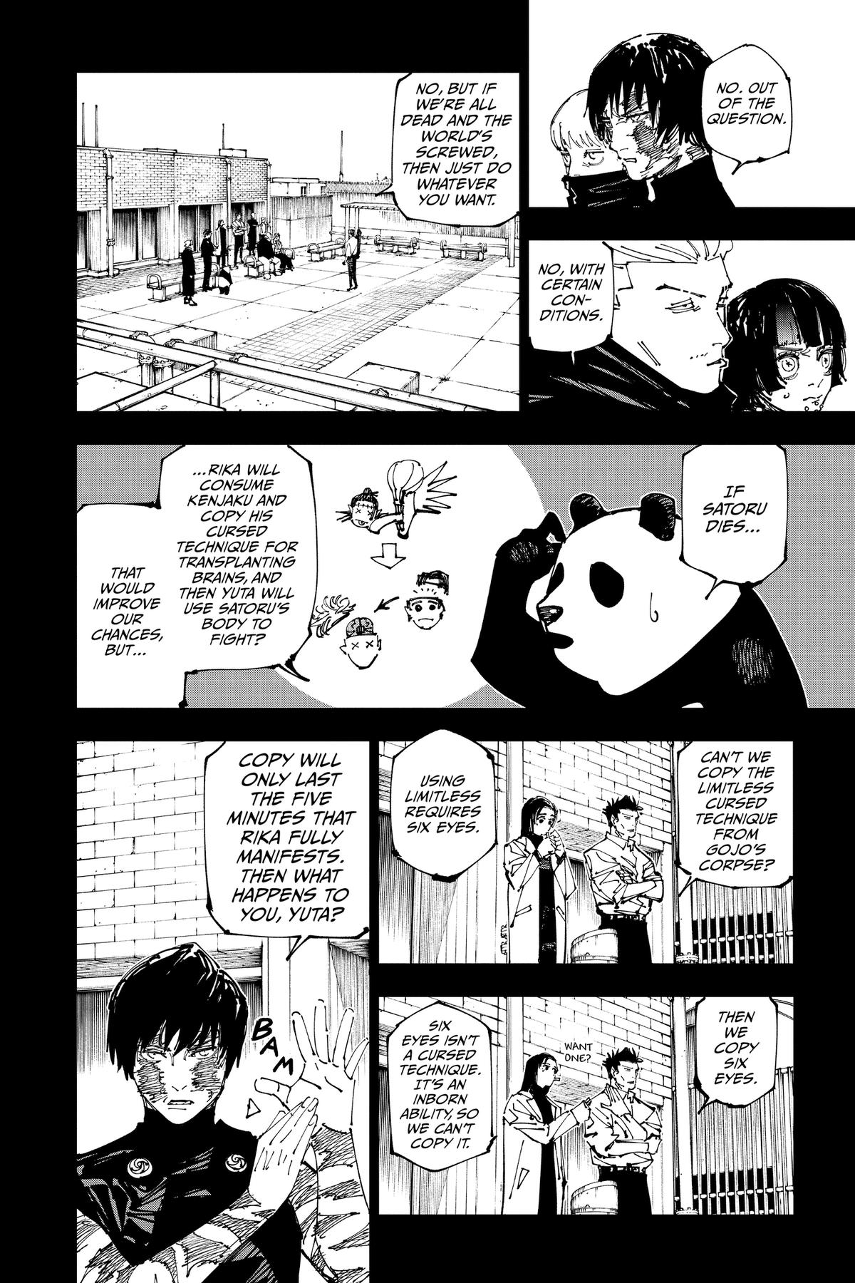 Jujutsu Kaisen Chapter 261 — page 4