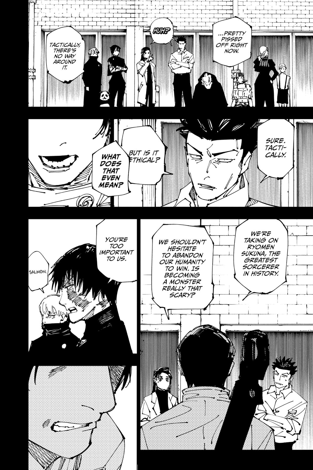 Jujutsu Kaisen Chapter 261 — page 6