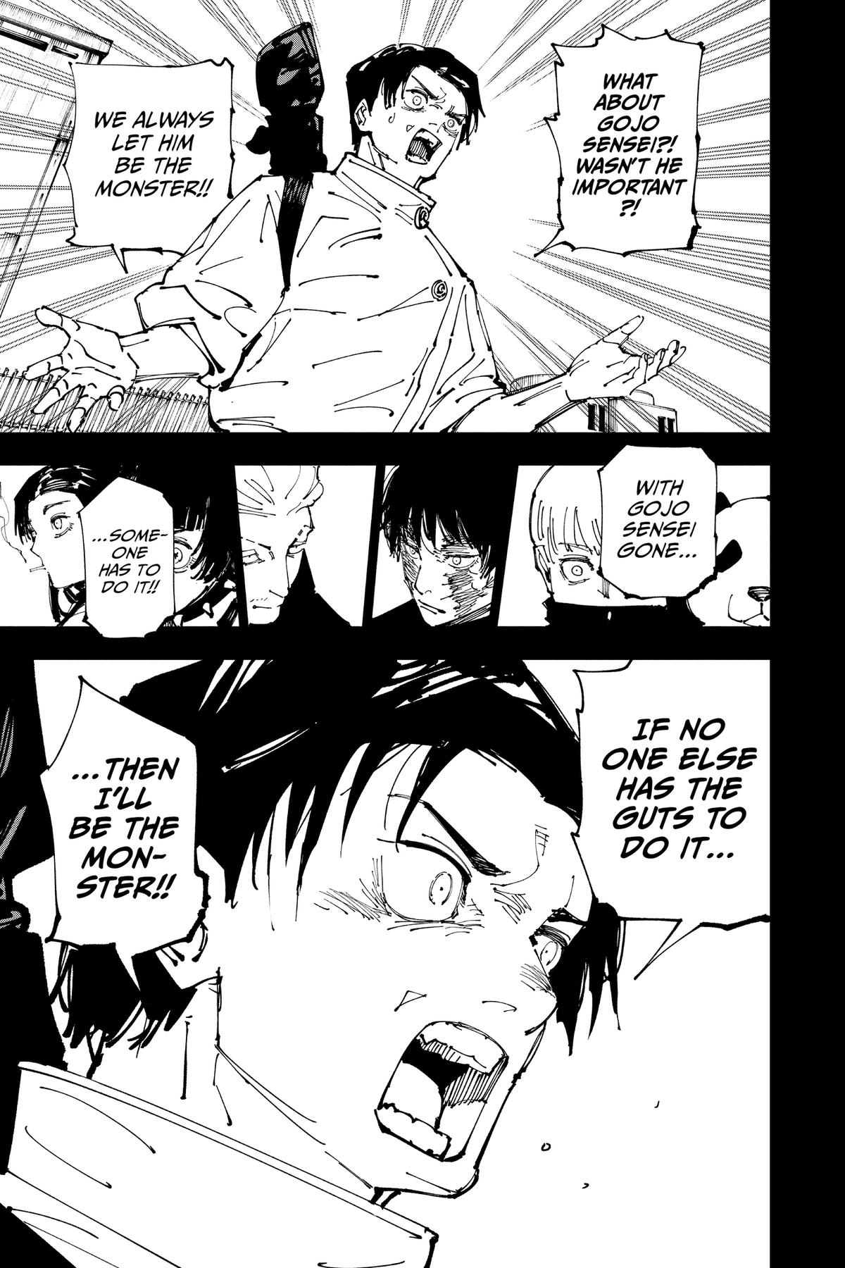 Jujutsu Kaisen Chapter 261 — page 7