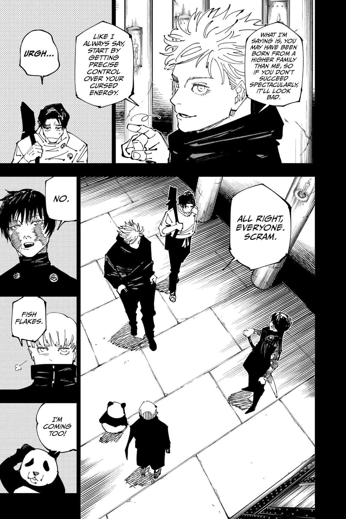 Jujutsu Kaisen Chapter 261 — page 9