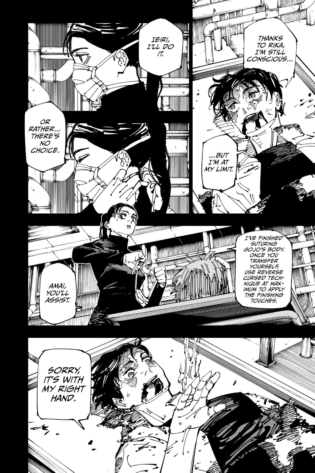 Jujutsu Kaisen Chapter 261 — page 14