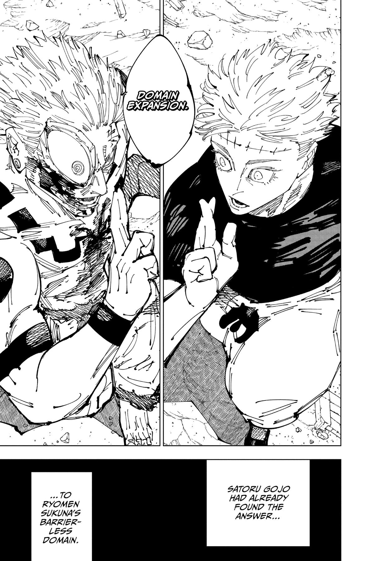 Jujutsu Kaisen Chapter 261 — page 15