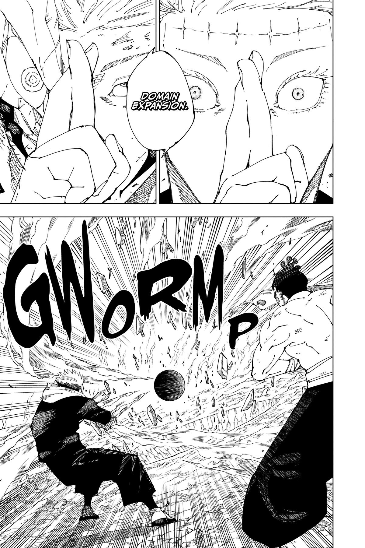 Jujutsu Kaisen Chapter 262 — page 1