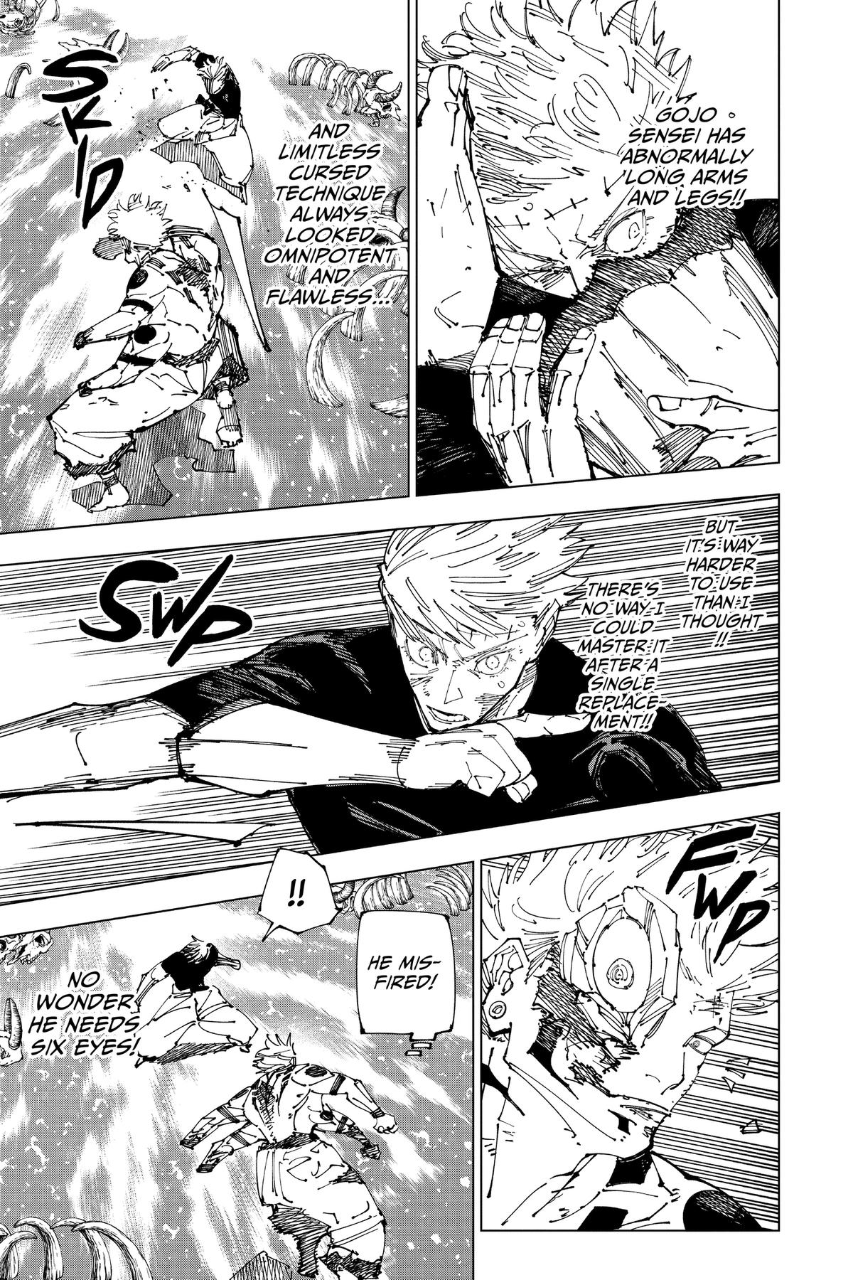 Jujutsu Kaisen Chapter 262 — page 10