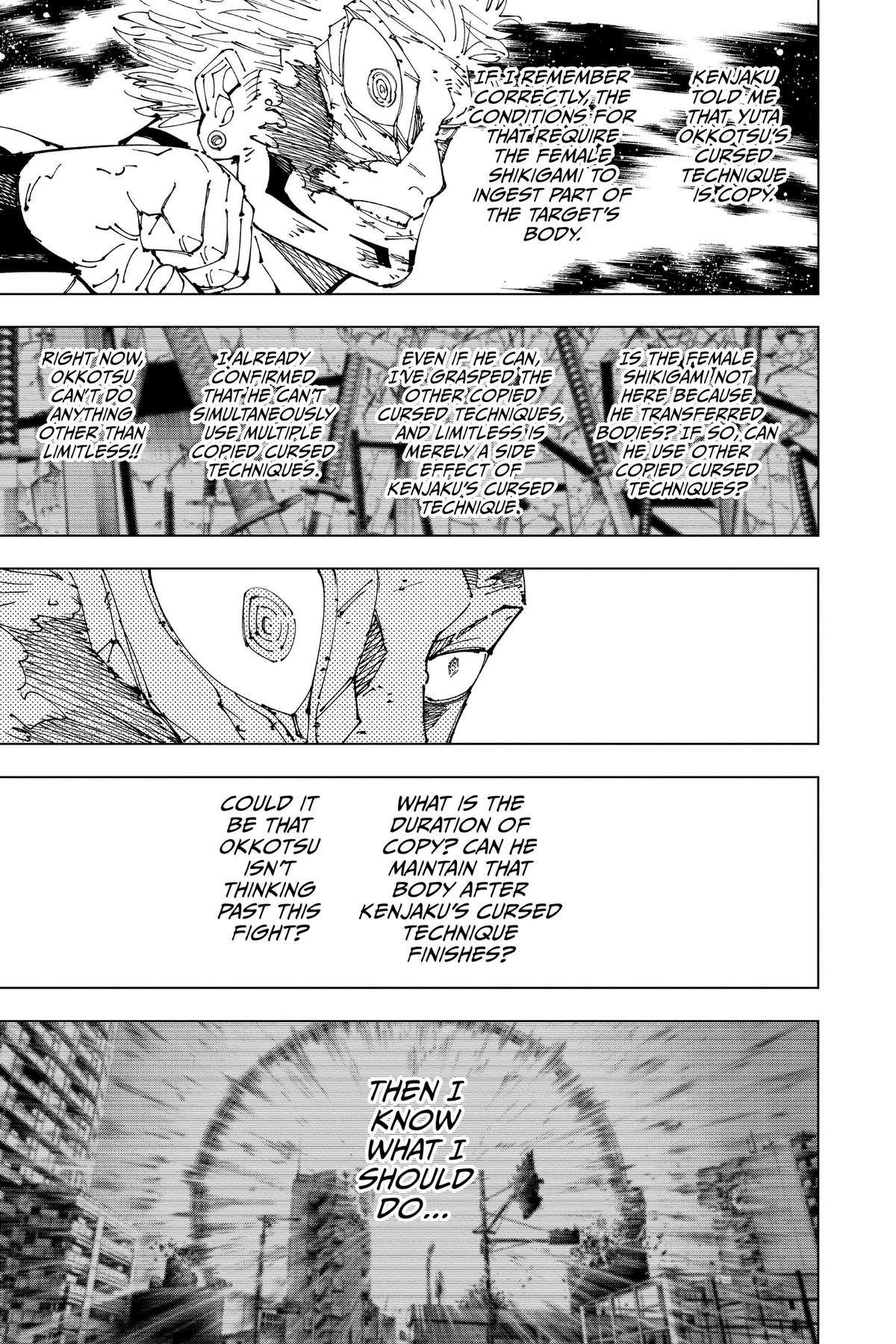 Jujutsu Kaisen Chapter 262 — page 12