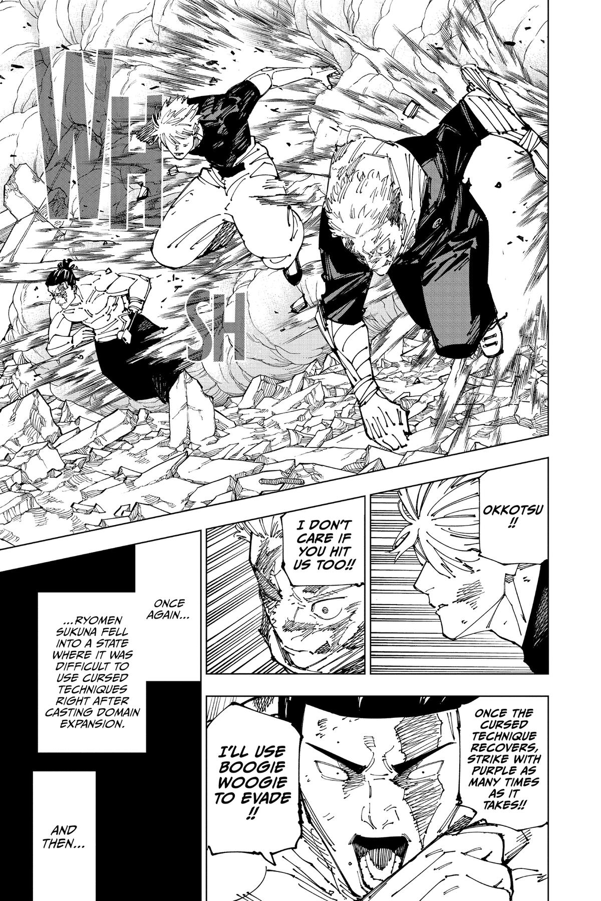 Jujutsu Kaisen Chapter 263 — page 3
