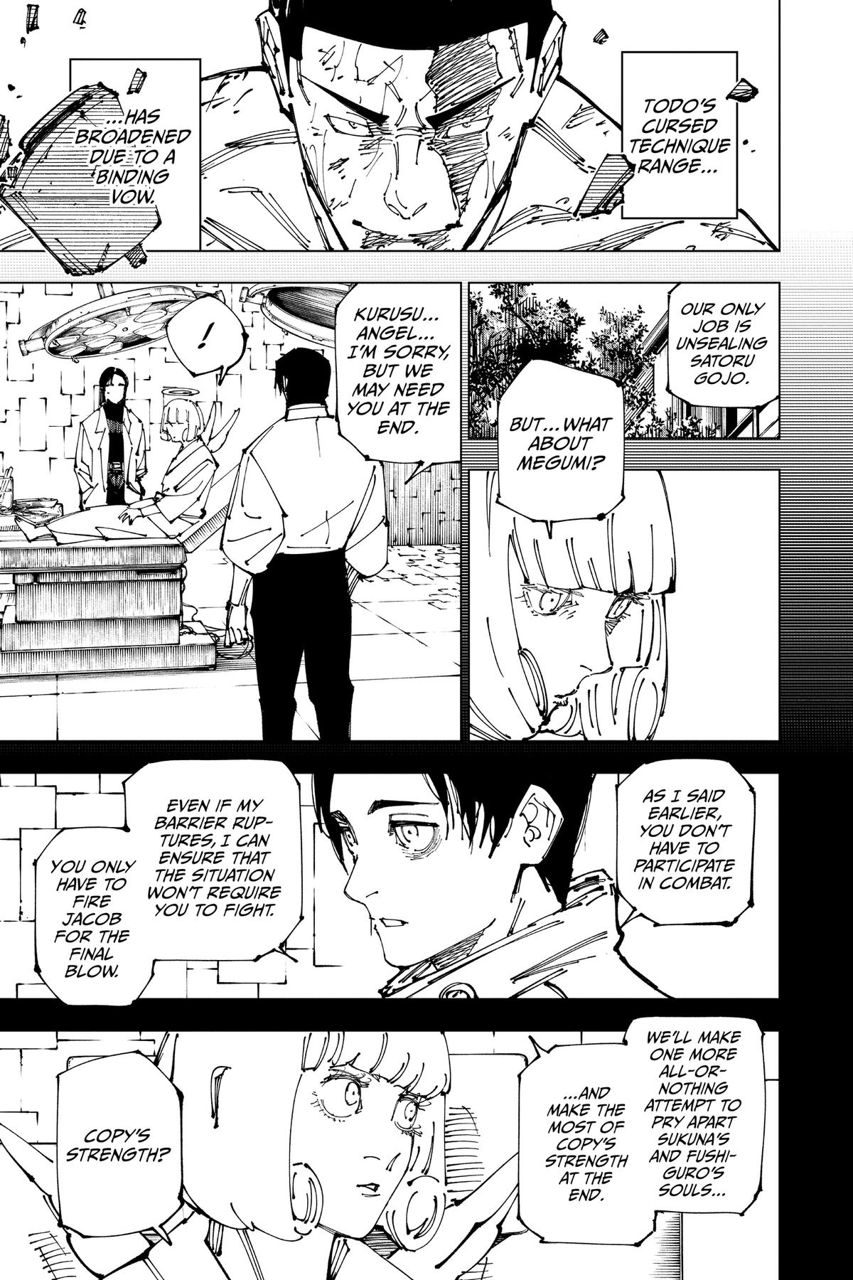 Jujutsu Kaisen Chapter 263 — page 15