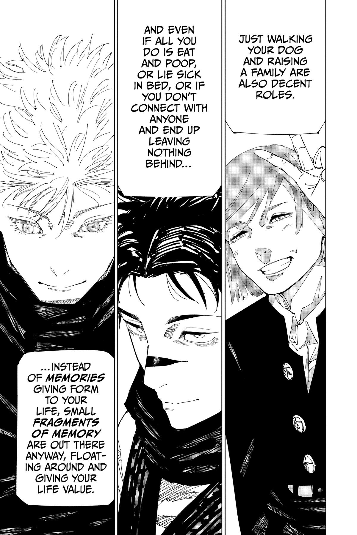 Jujutsu Kaisen Chapter 265 — page 13