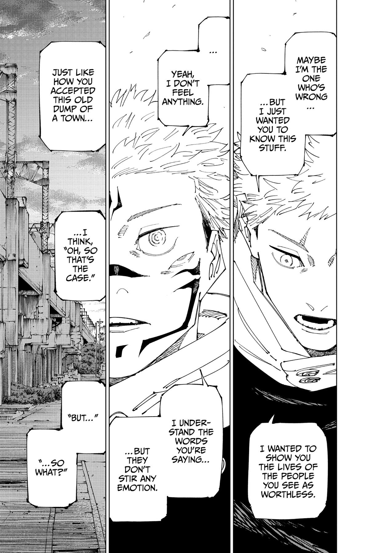 Jujutsu Kaisen Chapter 265 — page 15
