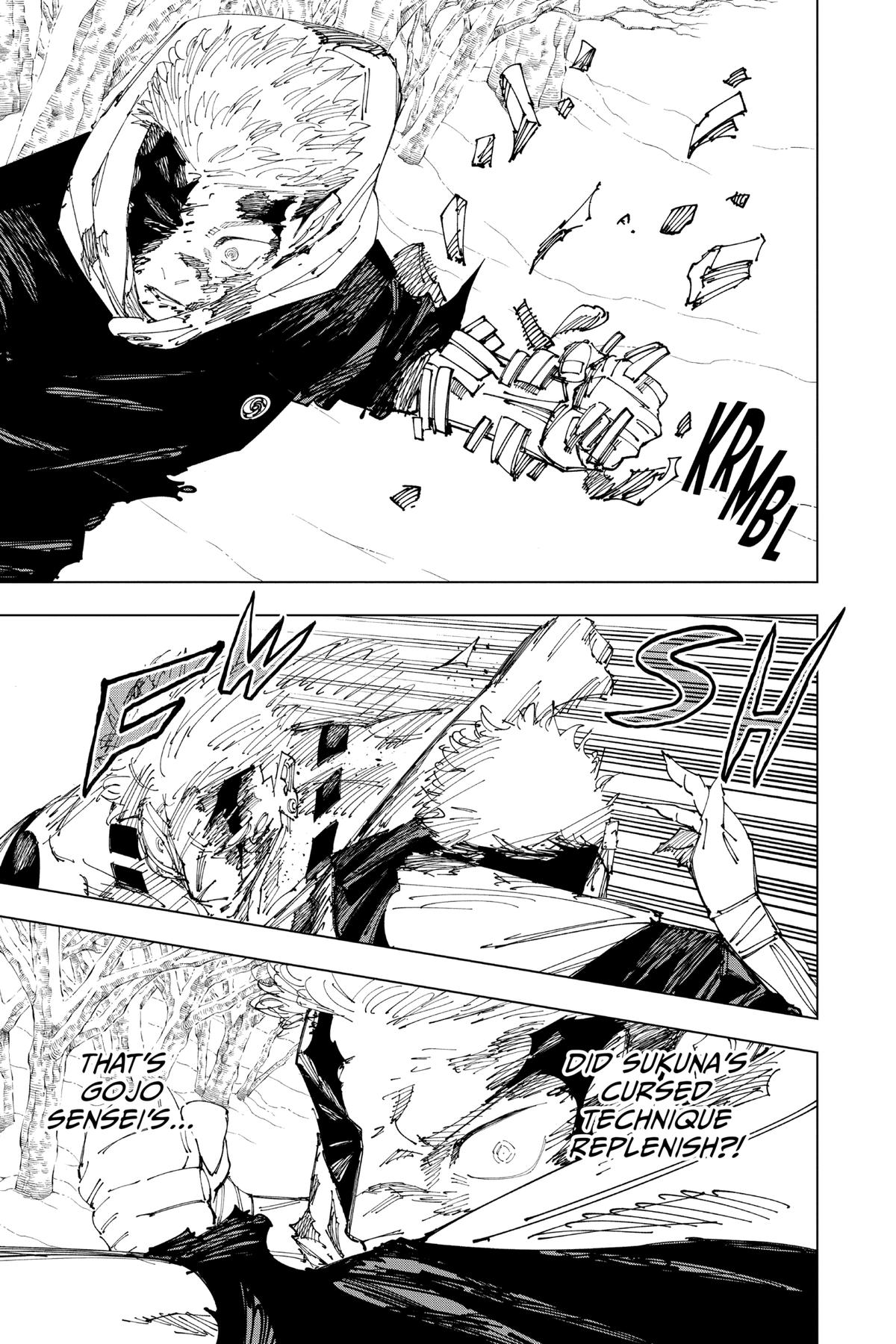 Jujutsu Kaisen Chapter 266 — page 17