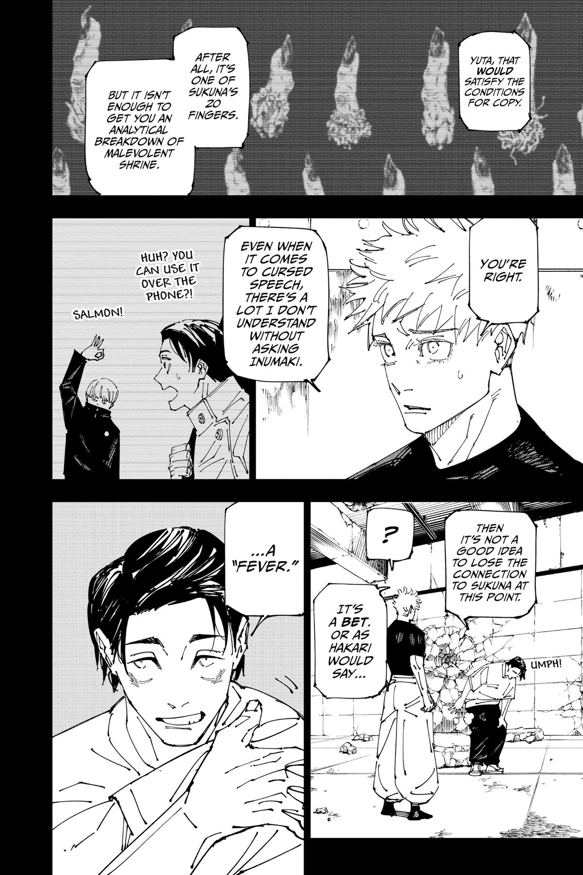 Jujutsu Kaisen Chapter 267 — page 4