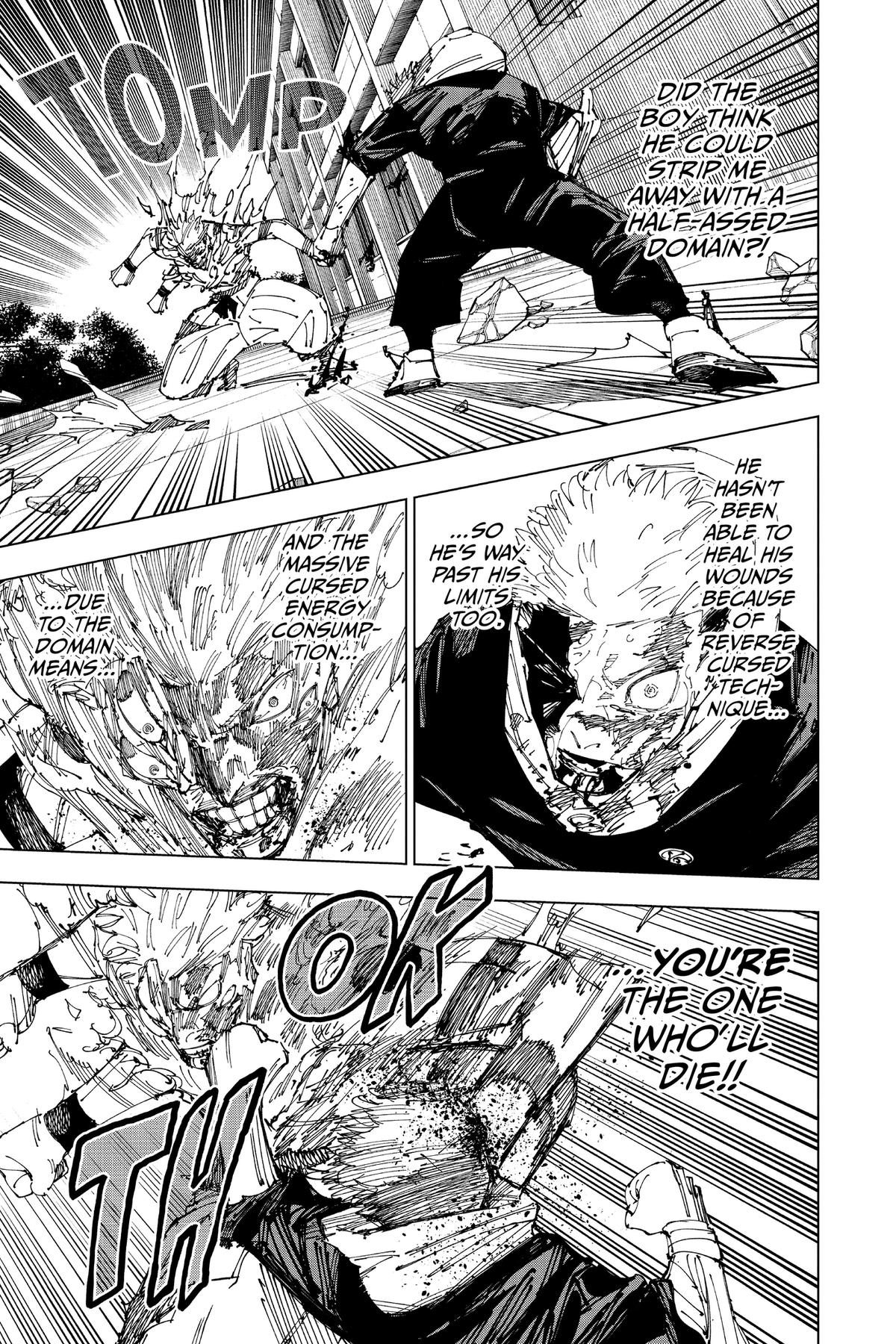 Jujutsu Kaisen Chapter 267 — page 16