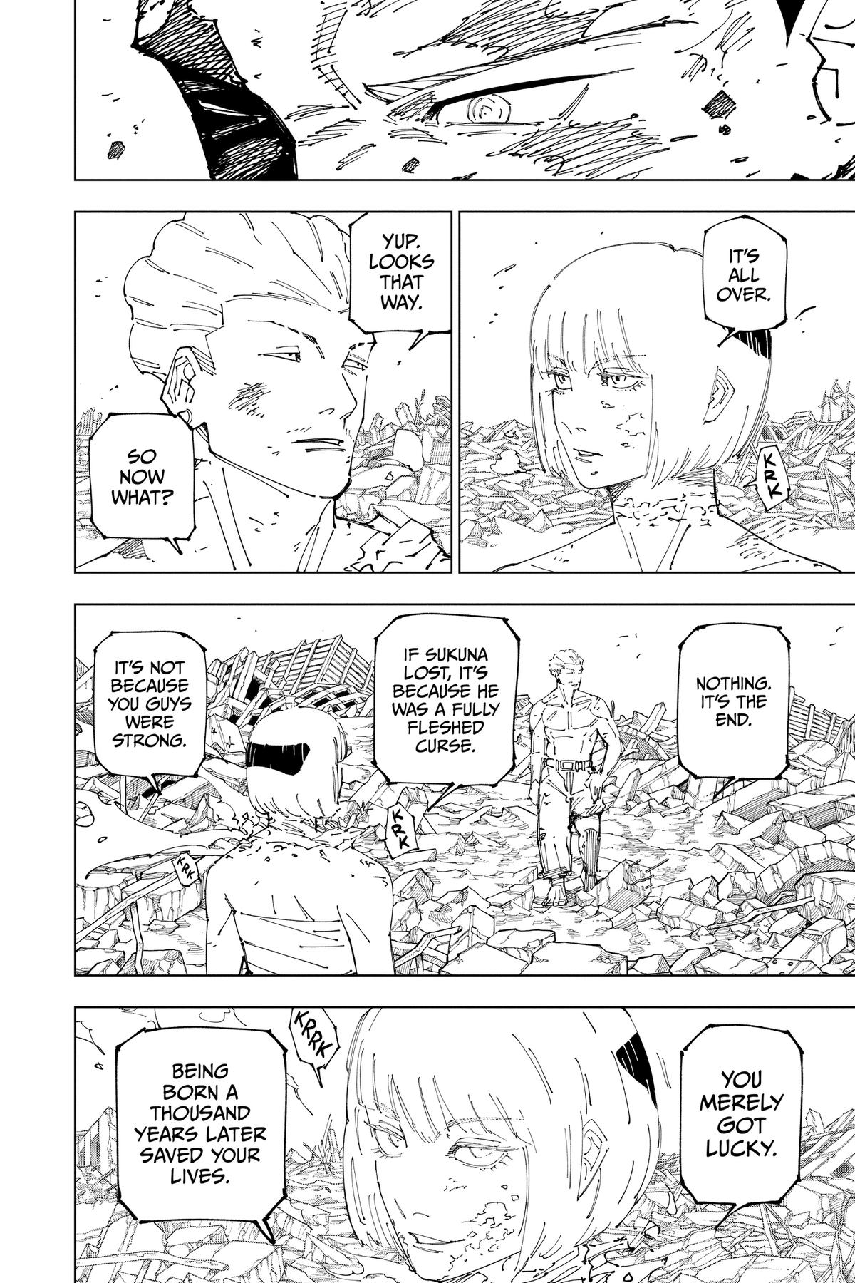 Jujutsu Kaisen Chapter 268 — page 9