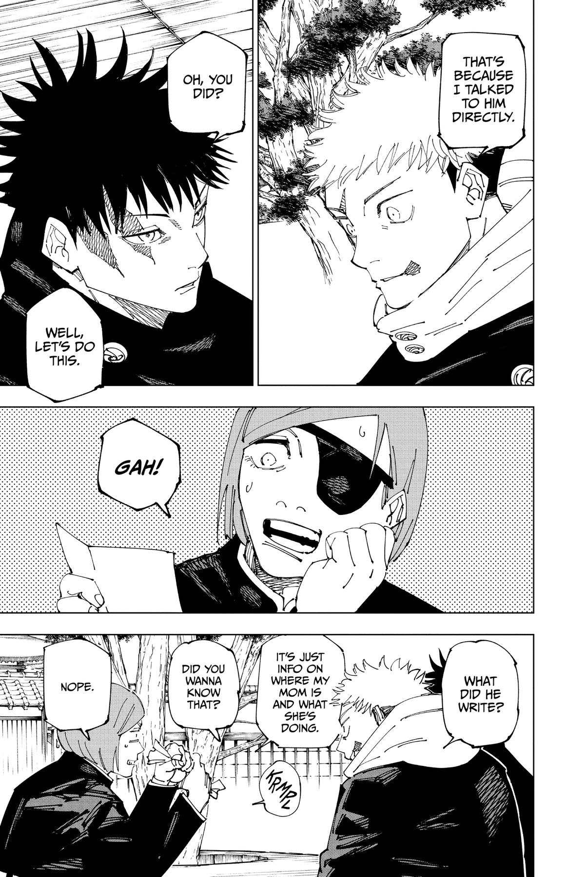 Jujutsu Kaisen Chapter 268 — page 14