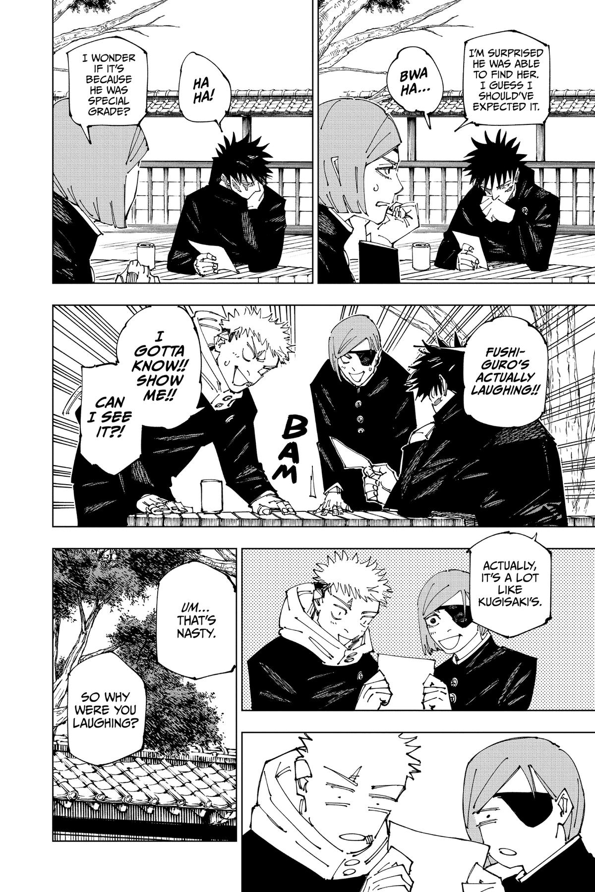 Jujutsu Kaisen Chapter 268 — page 15