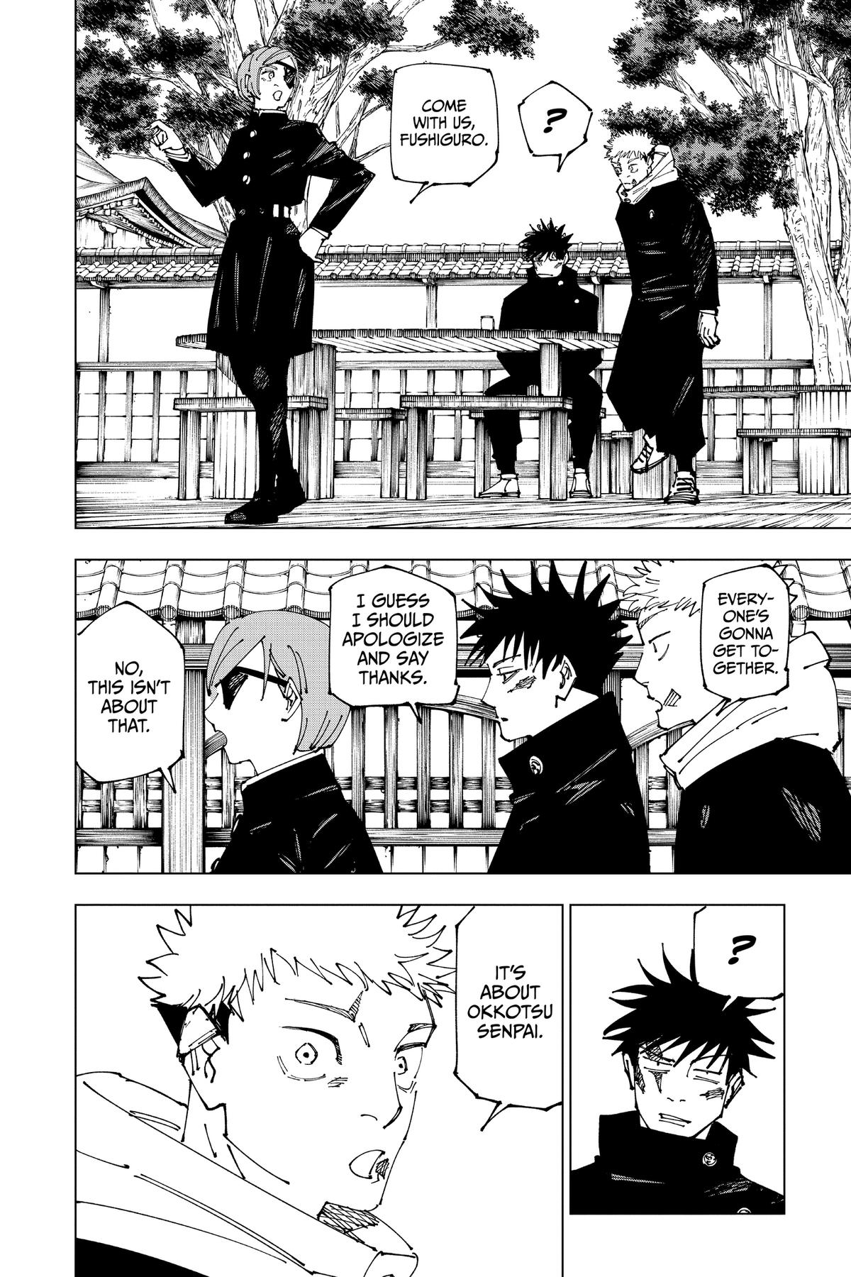 Jujutsu Kaisen Chapter 268 — page 17