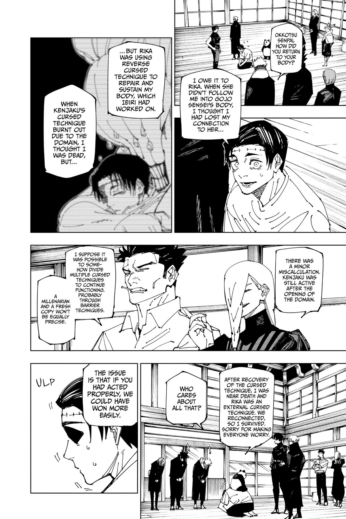 Jujutsu Kaisen Chapter 269 — page 4