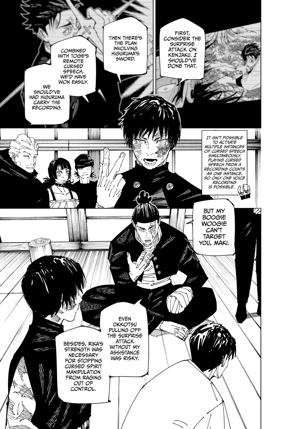 Jujutsu Kaisen Chapter 269 — page 5