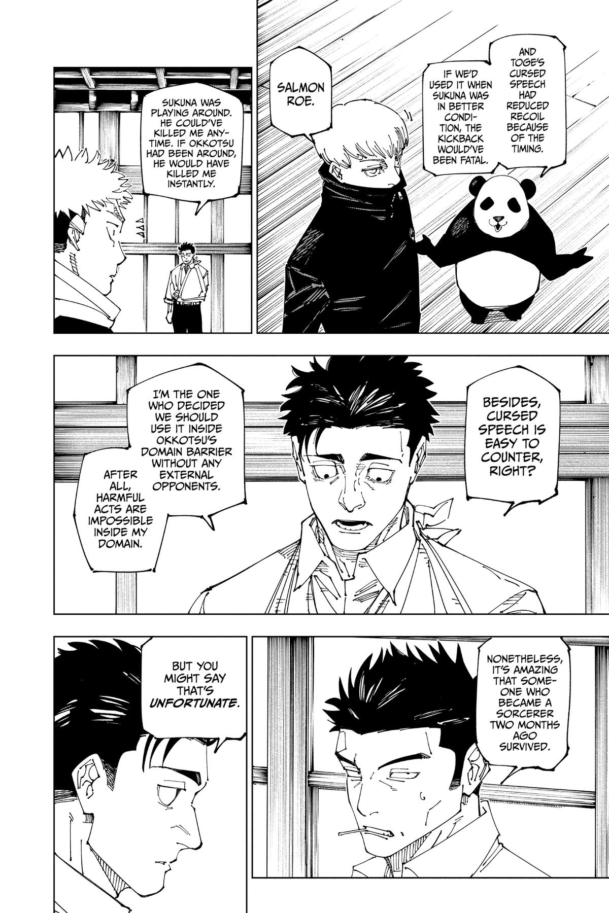 Jujutsu Kaisen Chapter 269 — page 6