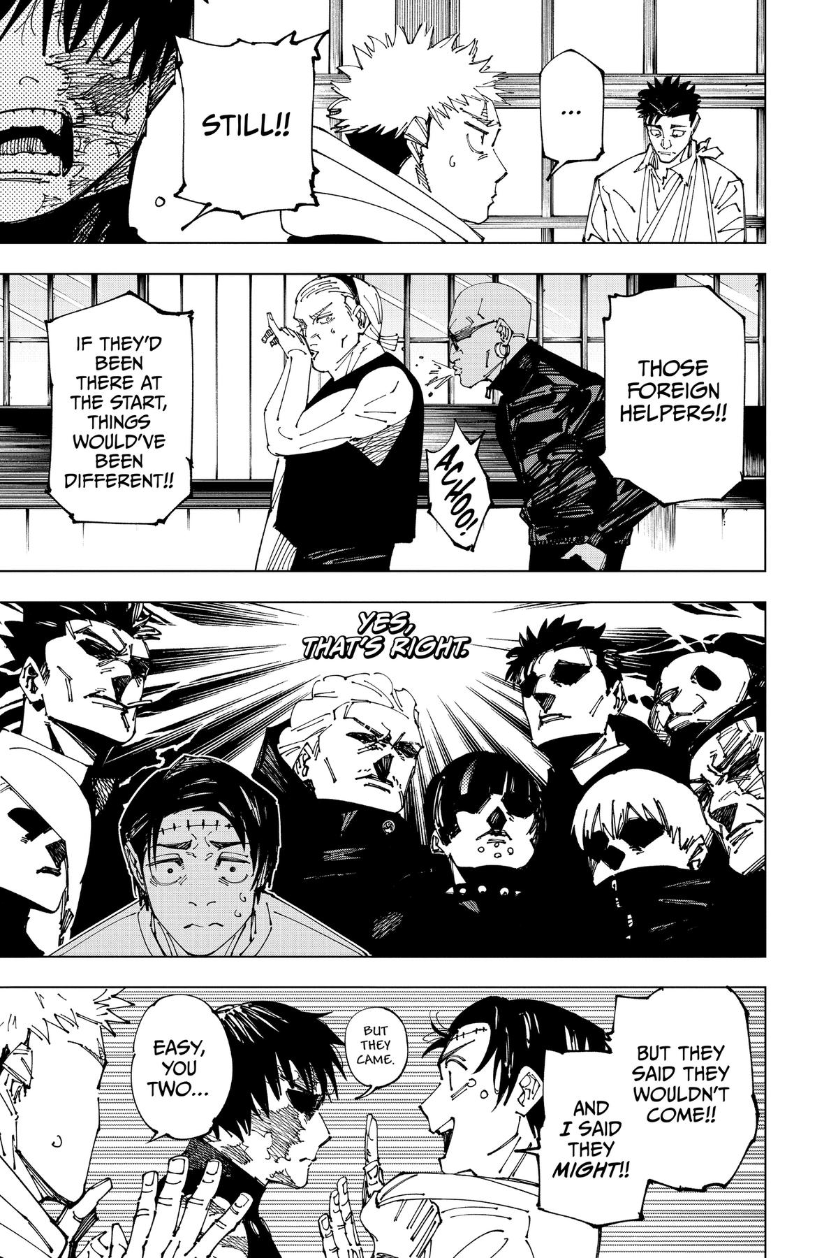 Jujutsu Kaisen Chapter 269 — page 7