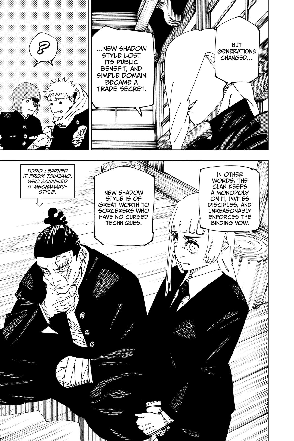 Jujutsu Kaisen Chapter 269 — page 13