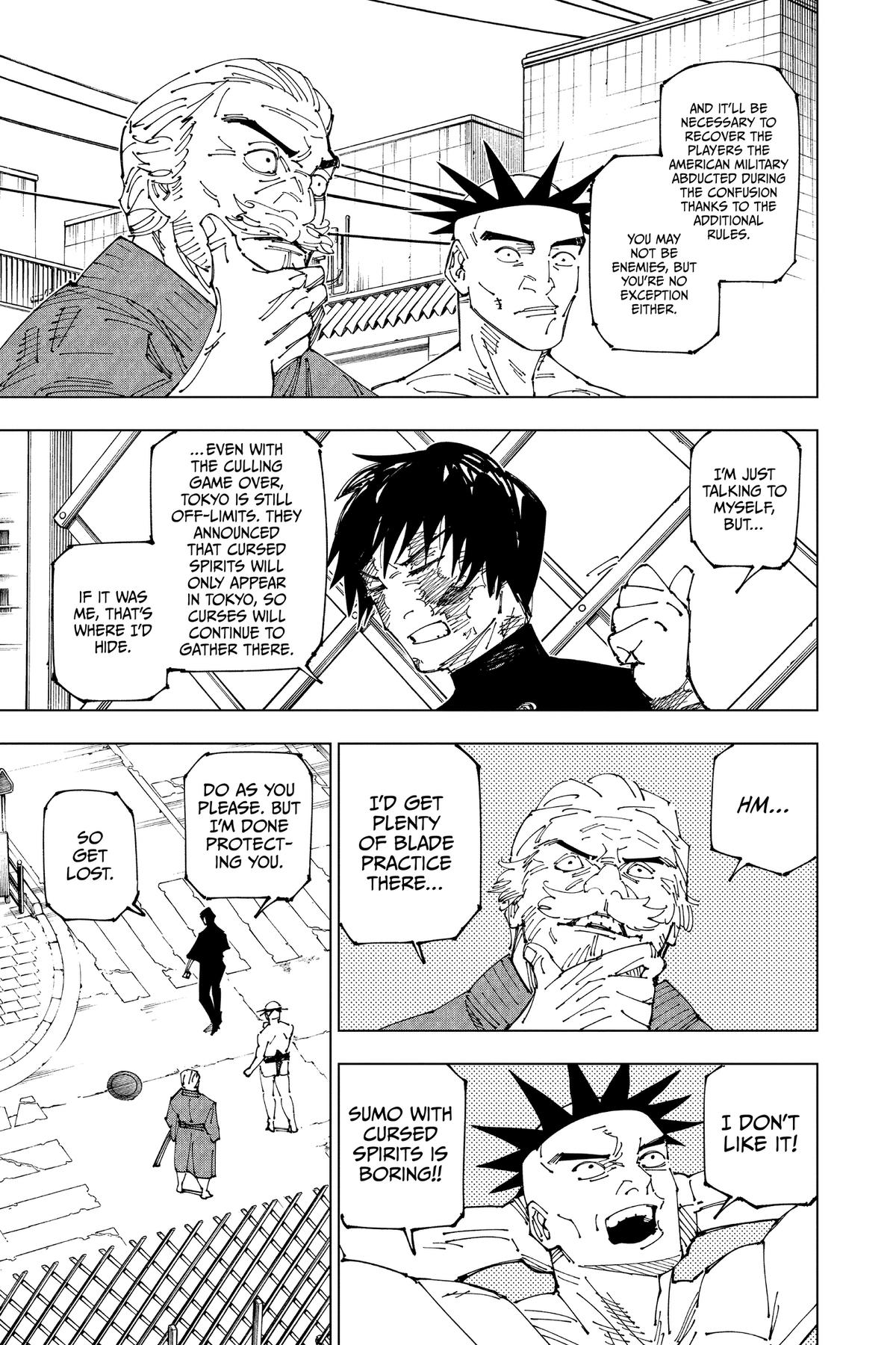 Jujutsu Kaisen Chapter 270 — page 5
