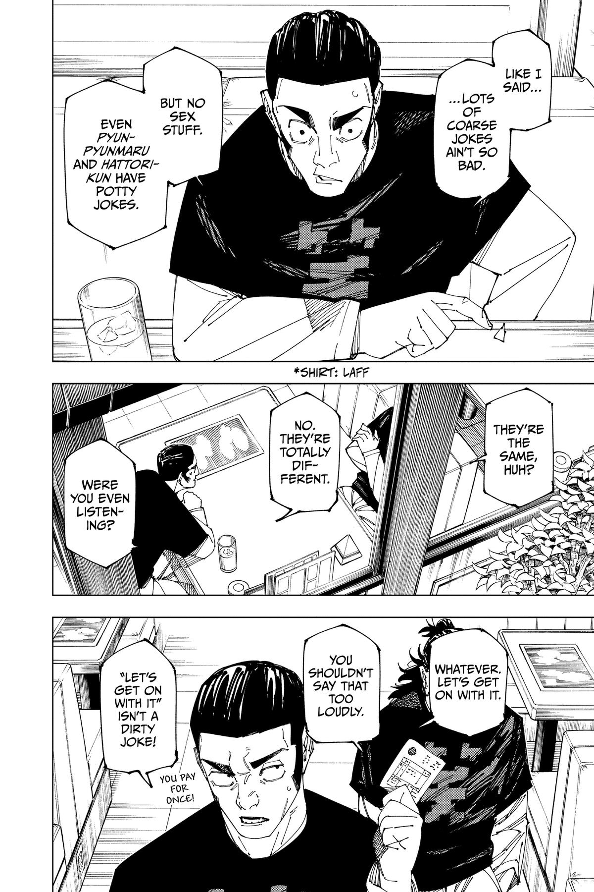 Jujutsu Kaisen Chapter 270 — page 8