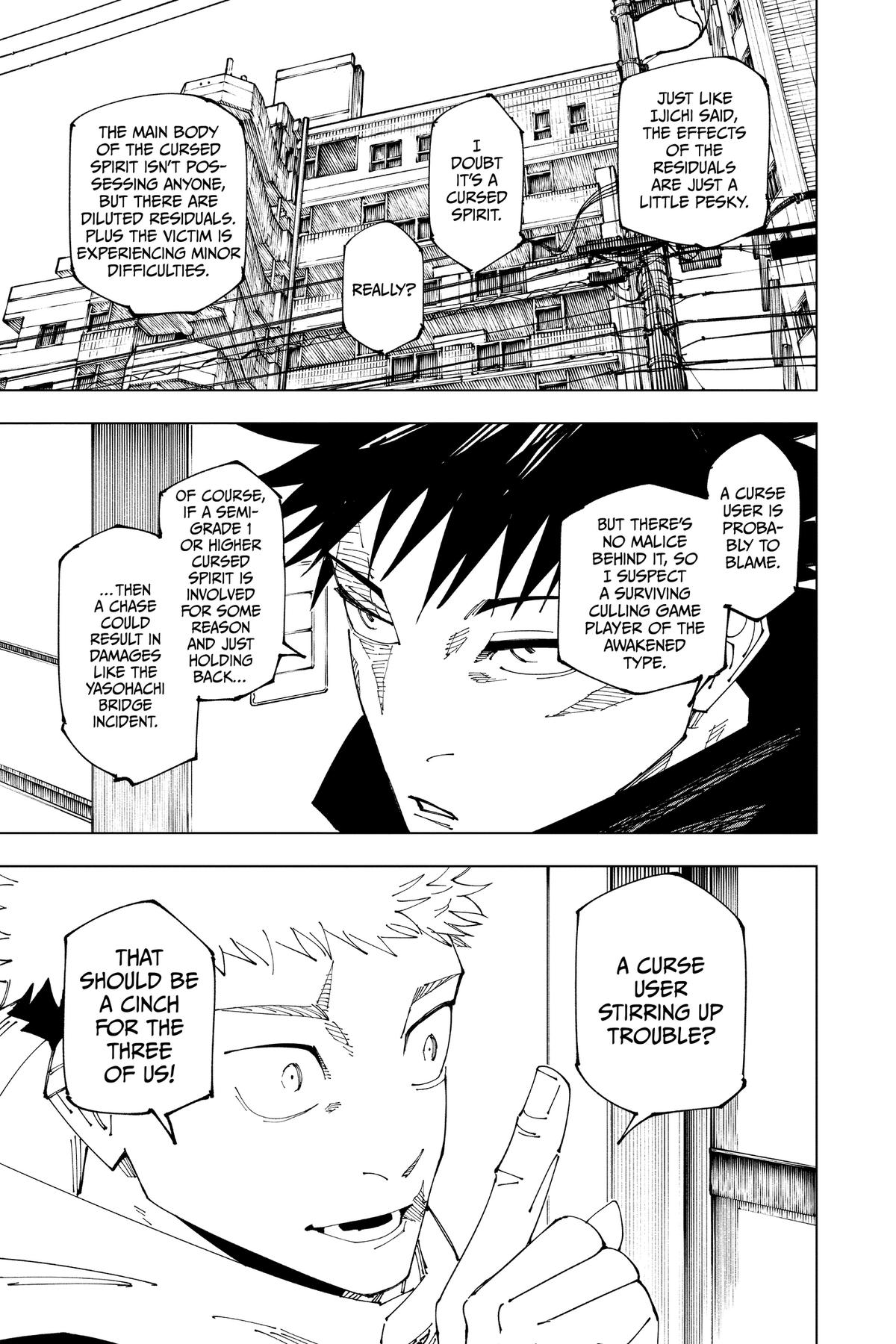 Jujutsu Kaisen Chapter 270 — page 19