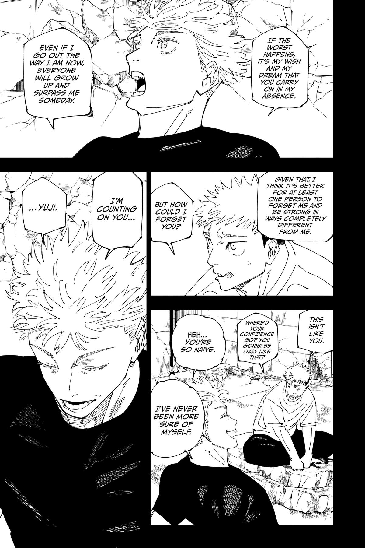 Jujutsu Kaisen Chapter 271 — page 15