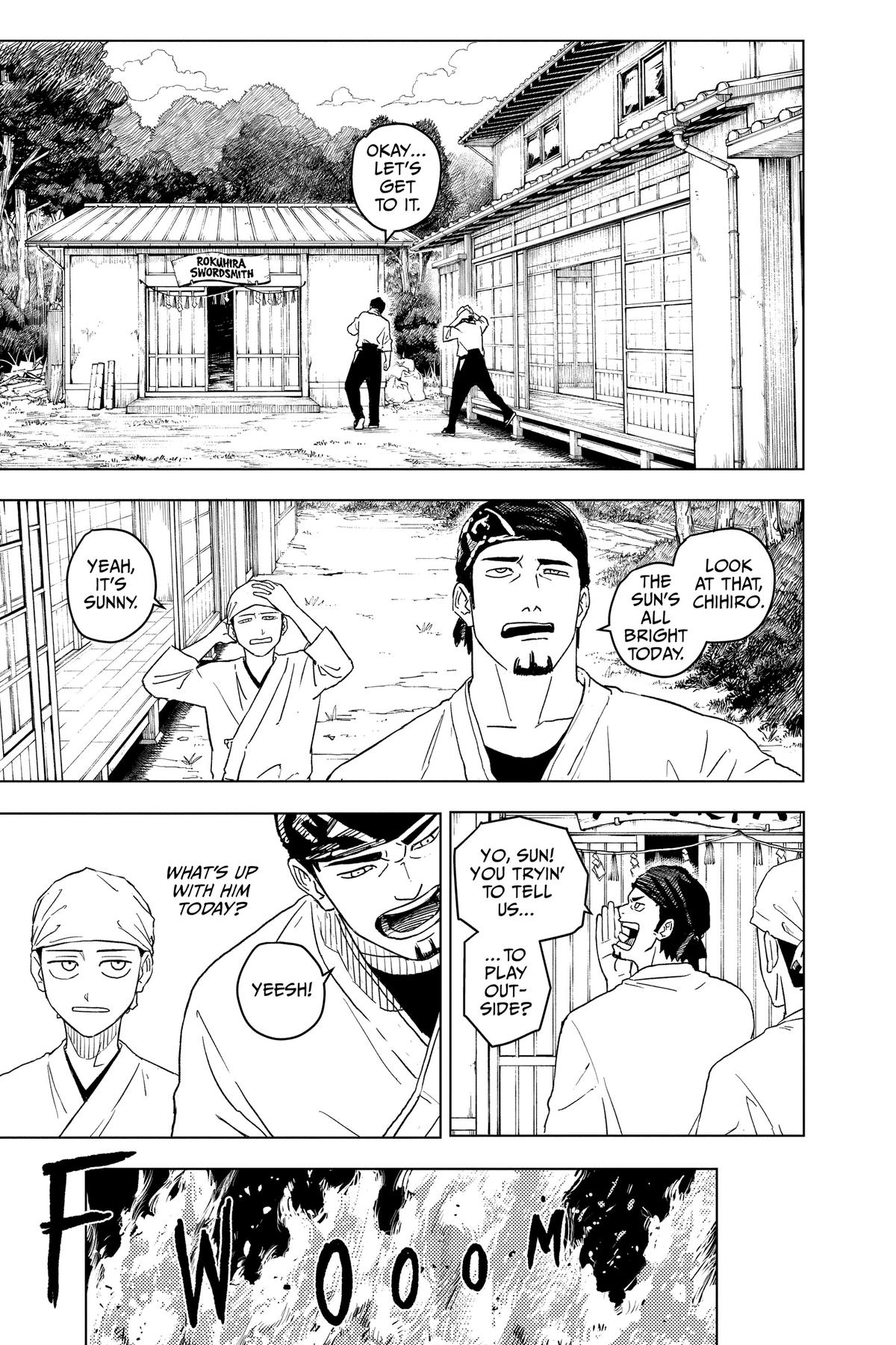 Kagurabachi Chapter 1 — page 9