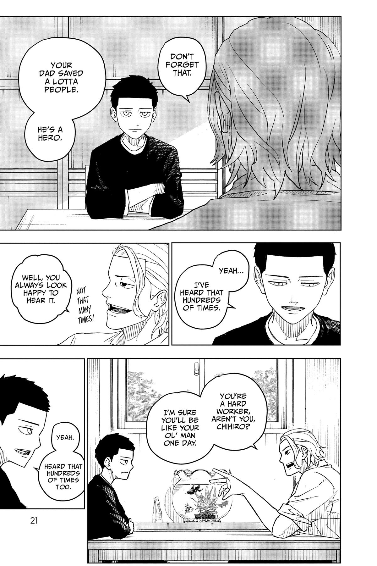 Kagurabachi Chapter 1 — page 21